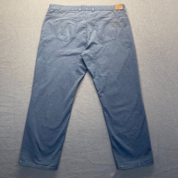Peter Millar, Chino Pants Mens Size 42 Blue,Flat Front,Pima Cotton - Picture 2 of 12
